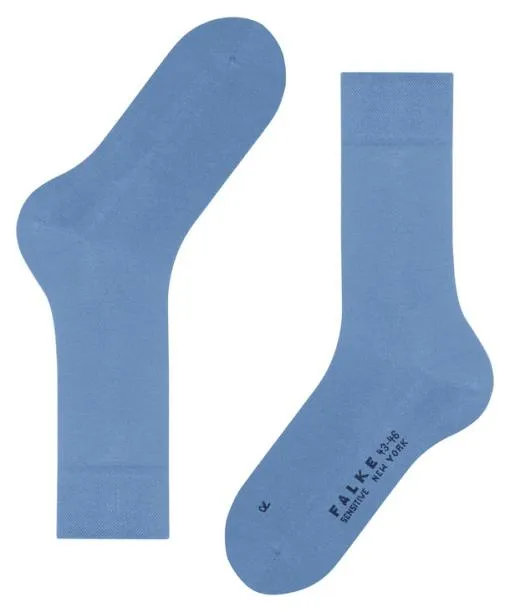 Men Sensitive New York Men Socks Arcticblue FALKE Functionals