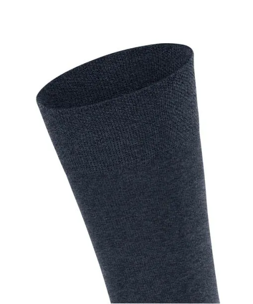 Men Sensitive New York Men Socks Navy Mel FALKE Functionals