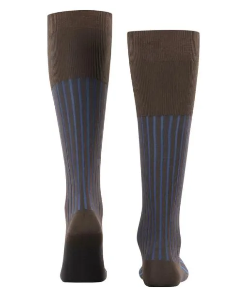 Men Shadow Men Kneehigh Socks Brown FALKE Knee High Socks