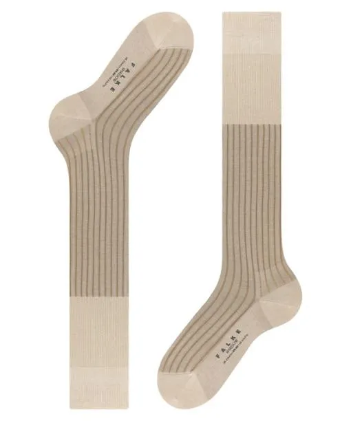 Men Shadow Men Kneehigh Socks Gravel FALKE Knee High Socks