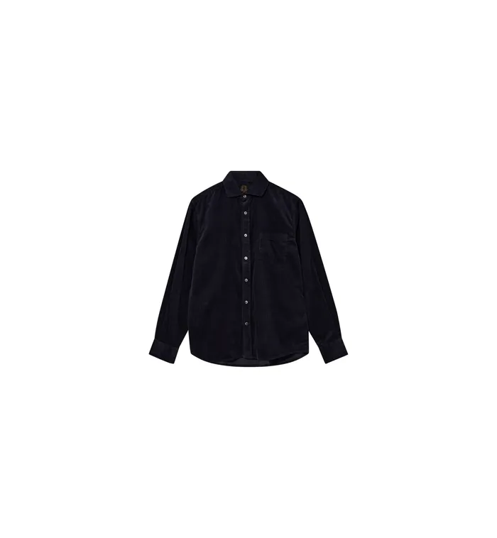 Men Shirts MOS MOSH MMGAlden Corduroy Shirt Navy
