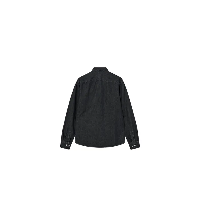 Men Shirts MOS MOSH MMGGibson Denim Shirt Grey Denim
