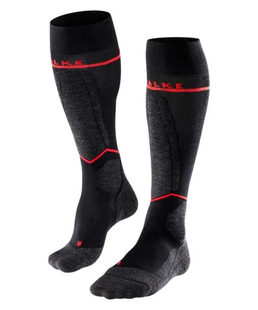 Men SK4 Advanced Compression Light Men Skiing Kneehigh Socks Black FALKE Ski Socks Men SK4 Advanced Compression Light Men Skiing Kneehigh Socks Black FALKE Ski Socks