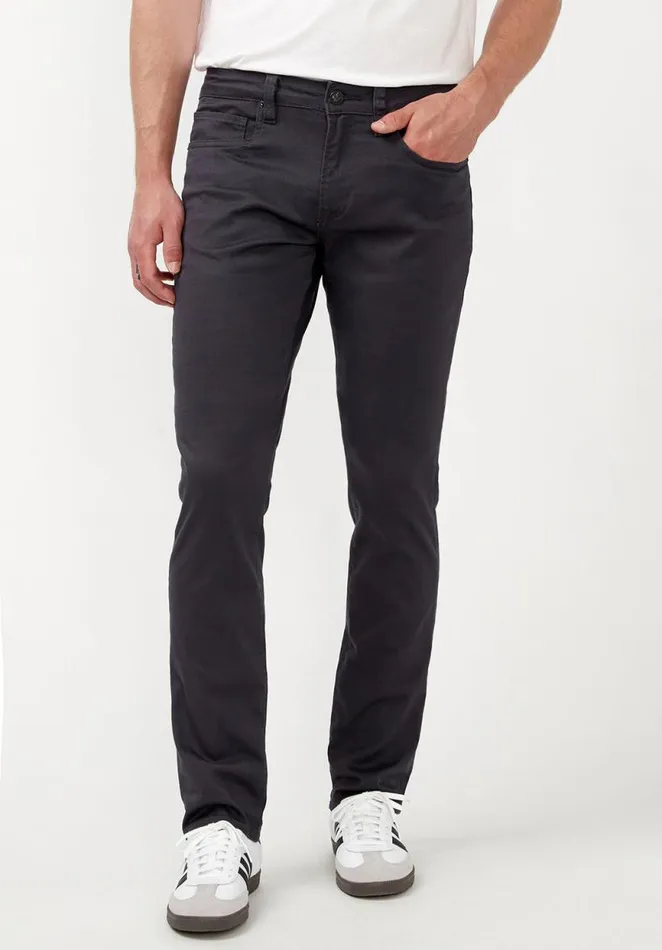 Men Slim Ash Authentic Dark Gray Twill Pants Charcoal Buffalo David Bitton Slim Ash Men Slim Ash Authentic Dark Gray Twill Pants Charcoal Buffalo David Bitton Slim Ash