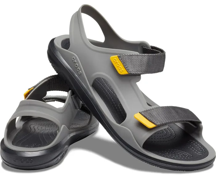Men Swiftwater Expedition Sandal Slate Greyblack Crocs Sandals