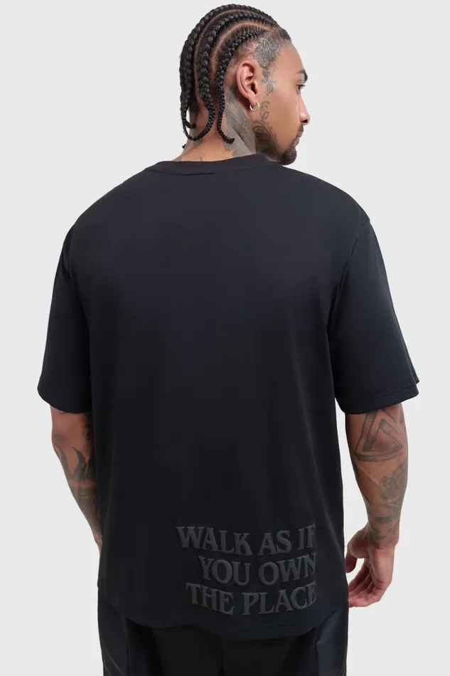 Men TShirts and Vests Killstar Walk Thru Hell Boxy TShirt