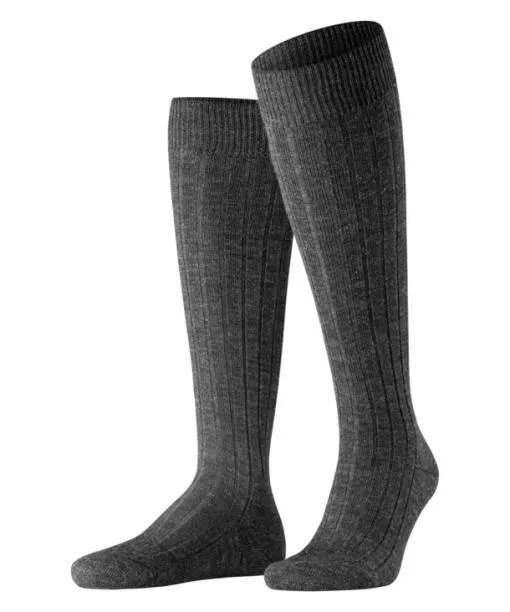 Men Teppich Im Schuh Men Kneehigh Socks Anthramel FALKE Knee High Socks