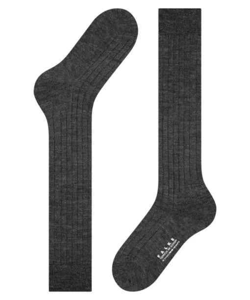 Men Teppich Im Schuh Men Kneehigh Socks Anthramel FALKE Knee High Socks