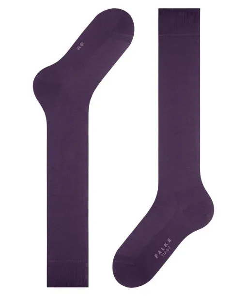 Men Tiago Men Kneehigh Socks Wine Berry FALKE Knee High Socks