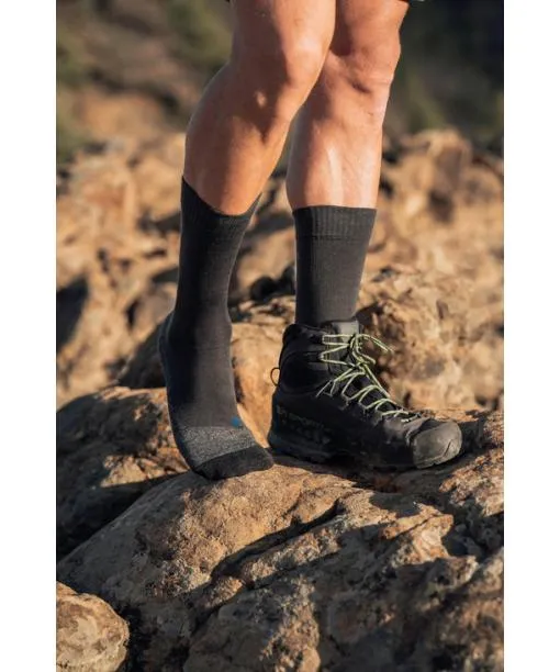 Men TK2 Explore Cool Men Trekking Socks Asphalt Mel FALKE Hiking Socks