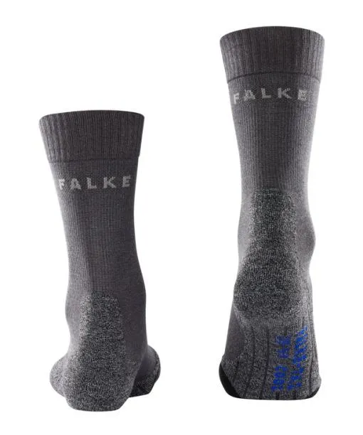 Men TK2 Explore Cool Men Trekking Socks Asphalt Mel FALKE Hiking Socks