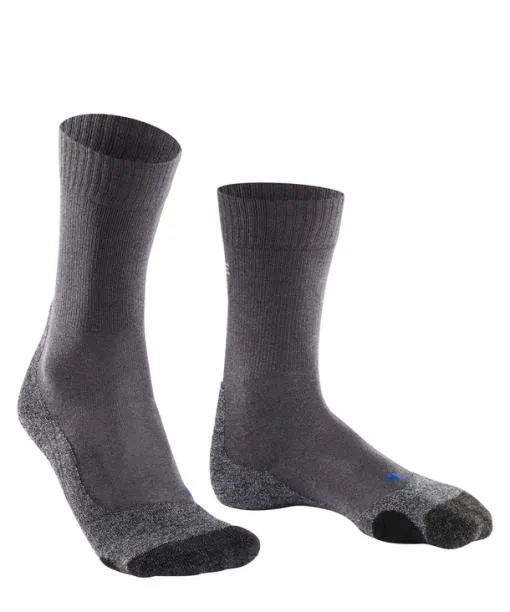 Men TK2 Explore Cool Men Trekking Socks Asphalt Mel FALKE Hiking Socks