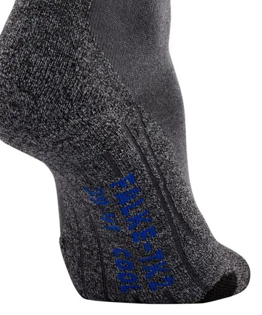 Men TK2 Explore Cool Men Trekking Socks Asphalt Mel FALKE Hiking Socks
