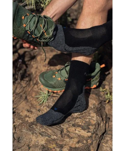 Men TK2 Explore Cool Short Men Trekking Short Sock Light Grey FALKE Hiking Socks
