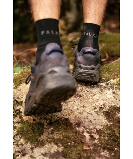 Men TK2 Explore Cool Short Men Trekking Short Sock Light Grey FALKE Hiking Socks