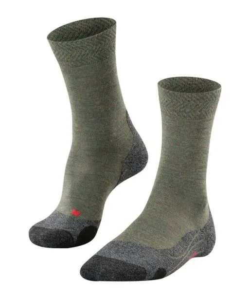 Men TK2 Explore Melange Men Trekking Socks Ivy Green FALKE Hiking Socks