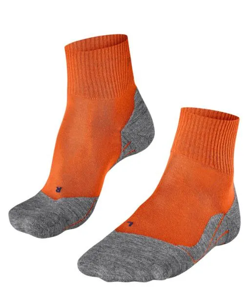 Men TK5 Wander Cool Short Men Trekking Short Sock Dutch Orange FALKE Hiking Socks Men TK5 Wander Cool Short Men Trekking Short Sock Dutch Orange FALKE Hiking Socks