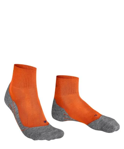 Men TK5 Wander Cool Short Men Trekking Short Sock Dutch Orange FALKE Hiking Socks