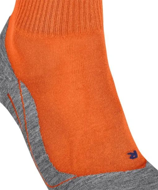 Men TK5 Wander Cool Short Men Trekking Short Sock Dutch Orange FALKE Hiking Socks