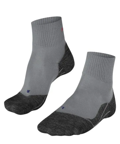 Men TK5 Wander Cool Short Men Trekking Short Sock Hematite FALKE Hiking Socks Men TK5 Wander Cool Short Men Trekking Short Sock Hematite FALKE Hiking Socks