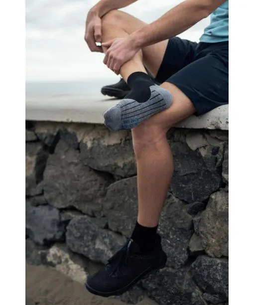 Men TK5 Wander Cool Short Men Trekking Short Sock Hematite FALKE Hiking Socks
