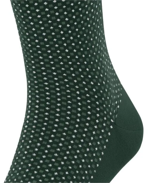 Men Uptown Tie Men Kneehigh Socks Hunter Green FALKE Knee High Socks