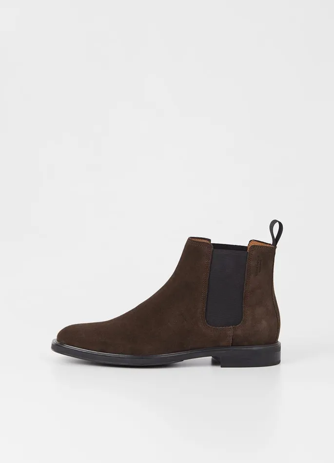 Men Vagabond Boots ANDREW BOOTS Brown Suede