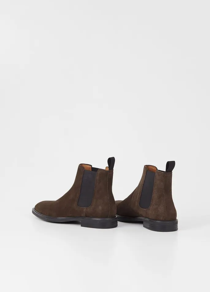 Men Vagabond Boots ANDREW BOOTS Brown Suede