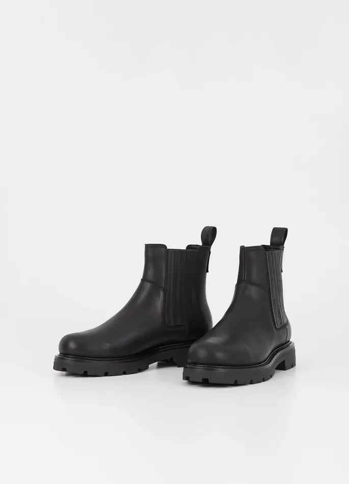 Men Vagabond Boots CAMERON BOOTS Black Oily Nubuck