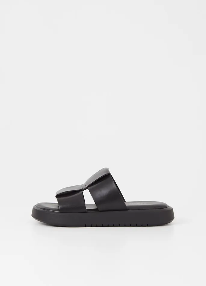 Men Vagabond Sandals NATE SANDALS Black Leather