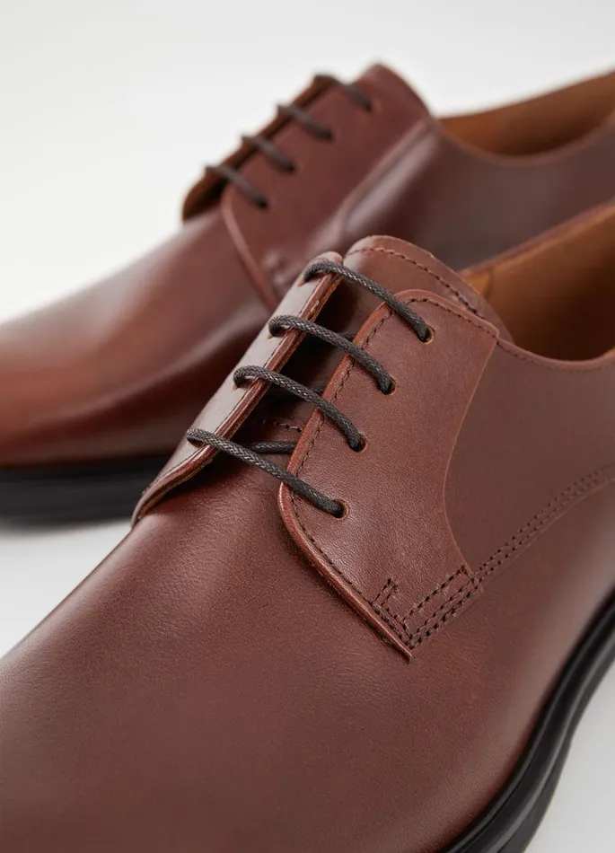 Men Vagabond Shoes ANDREW SHOES Dark Brown Leather