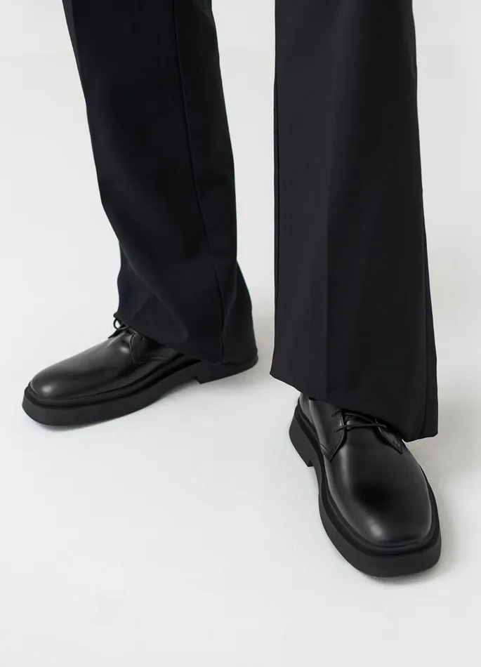 Men Vagabond Shoes MIKE SHOES Black Leather