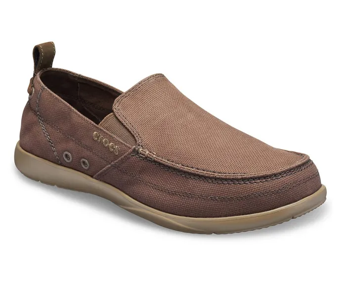 Men Walu SlipOn Espresso Walnut Crocs Loafers
