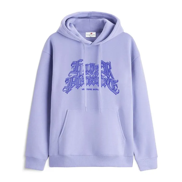 MenWomen SWEATERS and HOODIES Vertere Berlin DAWN HOODIE 8211 DUSTY LAVENDER