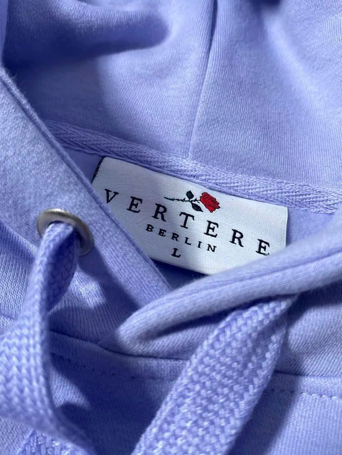 MenWomen SWEATERS and HOODIES Vertere Berlin DAWN HOODIE 8211 DUSTY LAVENDER