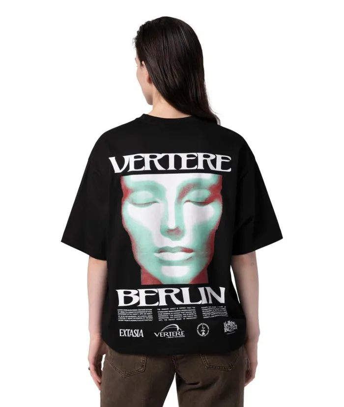 MenWomen TSHIRTS and SHIRTS Vertere Berlin SLEEPWALK TSHIRT 8211 BLACK