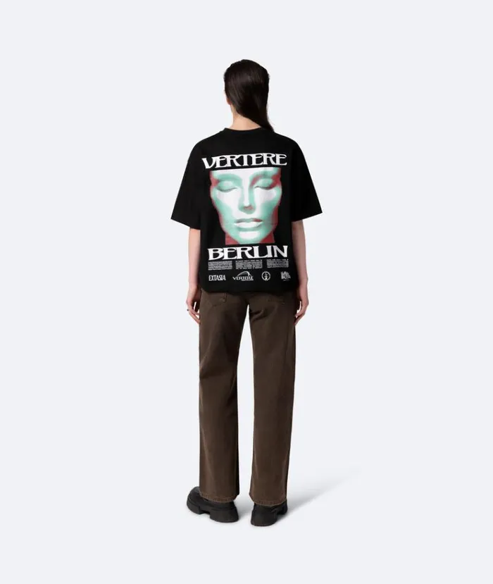 MenWomen TSHIRTS and SHIRTS Vertere Berlin SLEEPWALK TSHIRT 8211 BLACK MenWomen TSHIRTS and SHIRTS Vertere Berlin SLEEPWALK TSHIRT 8211 BLACK
