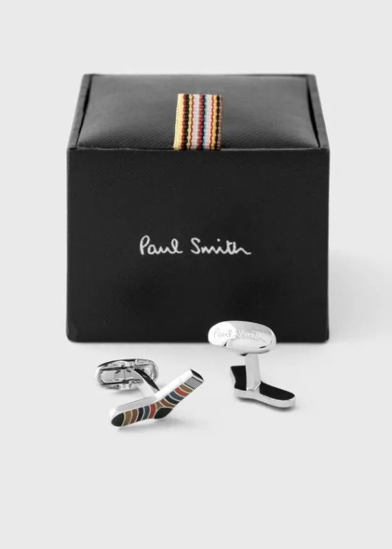 Mens 039Artist Stripe039 Sock Cufflinks Paul Smith Cufflinks Mens 039Artist Stripe039 Sock Cufflinks Paul Smith Cufflinks