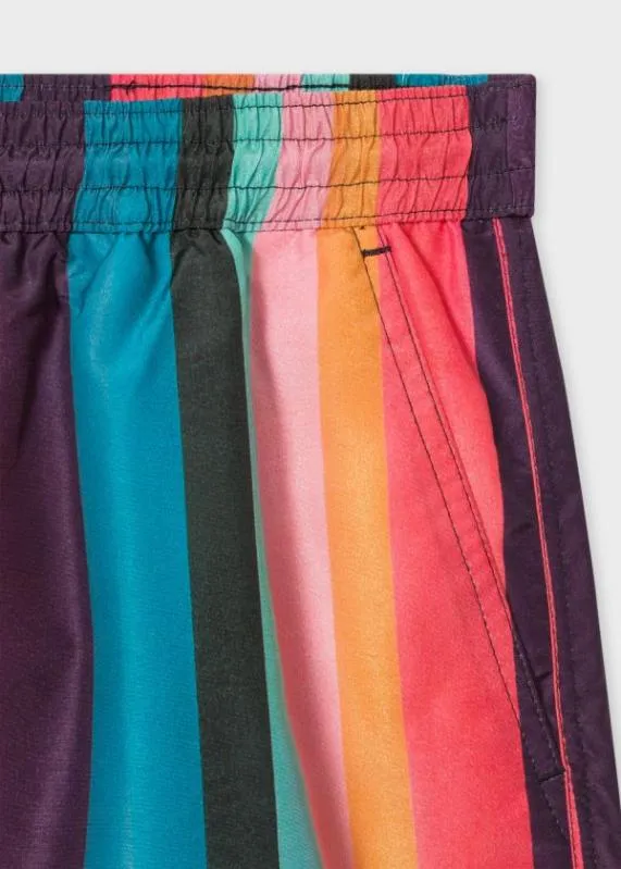 Mens 039Artist Stripe039 Swim Shorts Paul Smith Swimwear Mens 039Artist Stripe039 Swim Shorts Paul Smith Swimwear