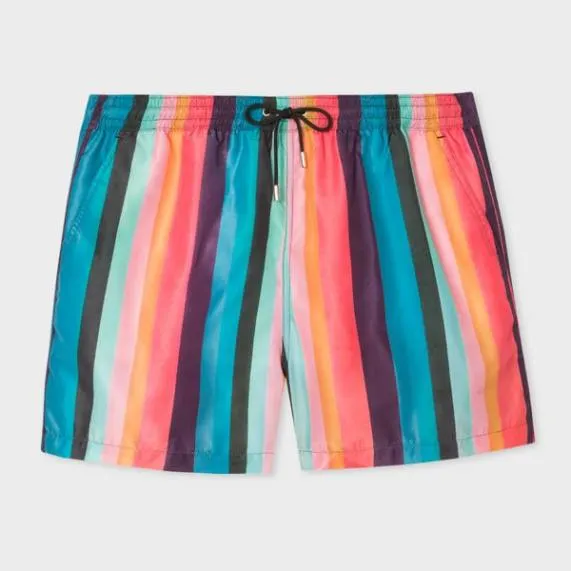 Mens 039Artist Stripe039 Swim Shorts Paul Smith Swimwear Mens 039Artist Stripe039 Swim Shorts Paul Smith Swimwear