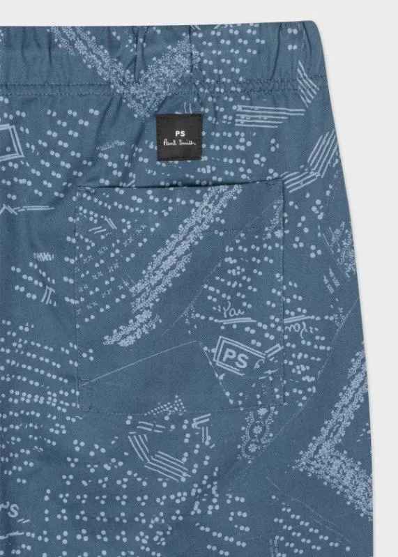 Mens 039Bandana039 Print Cotton Shorts Paul Smith Shorts Mens 039Bandana039 Print Cotton Shorts Paul Smith Shorts