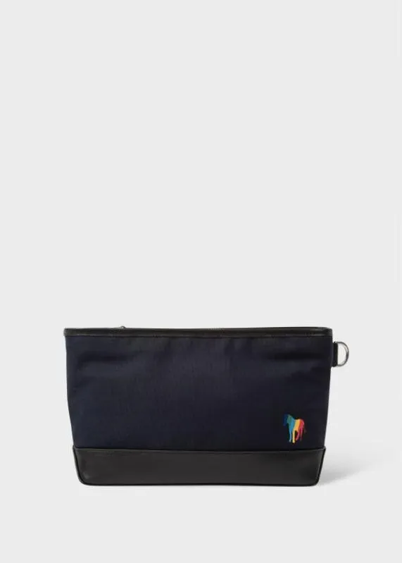 Mens 039Broad Stripe Zebra039 Wallet Pouch Paul Smith Bags