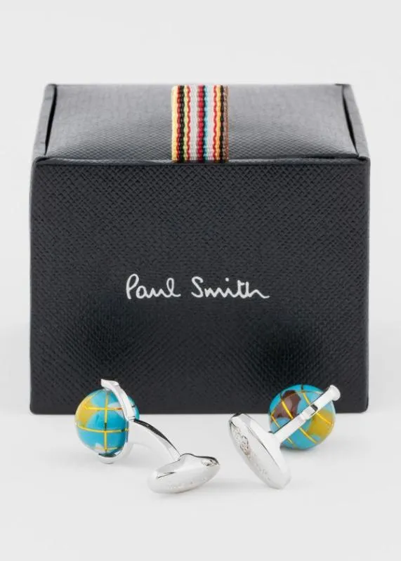Mens 039Globe039 Cufflinks Paul Smith Cufflinks Mens 039Globe039 Cufflinks Paul Smith Cufflinks