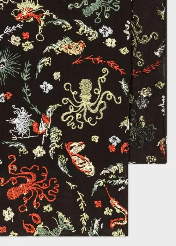 Mens 039Rainbow Squid039 Scarf Paul Smith Scarves Mens 039Rainbow Squid039 Scarf Paul Smith Scarves