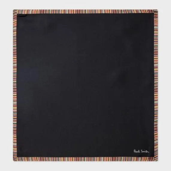 Mens 039Signature Stripe039 Silk Pocket Square Paul Smith Pocket Squares Mens 039Signature Stripe039 Silk Pocket Square Paul Smith Pocket Squares