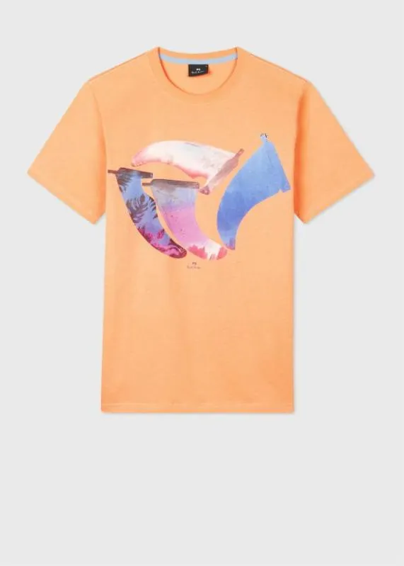Mens 039Surfboard Fin039 TShirt Paul Smith TShirts