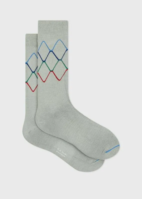 Mens Argyle Socks Paul Smith Socks