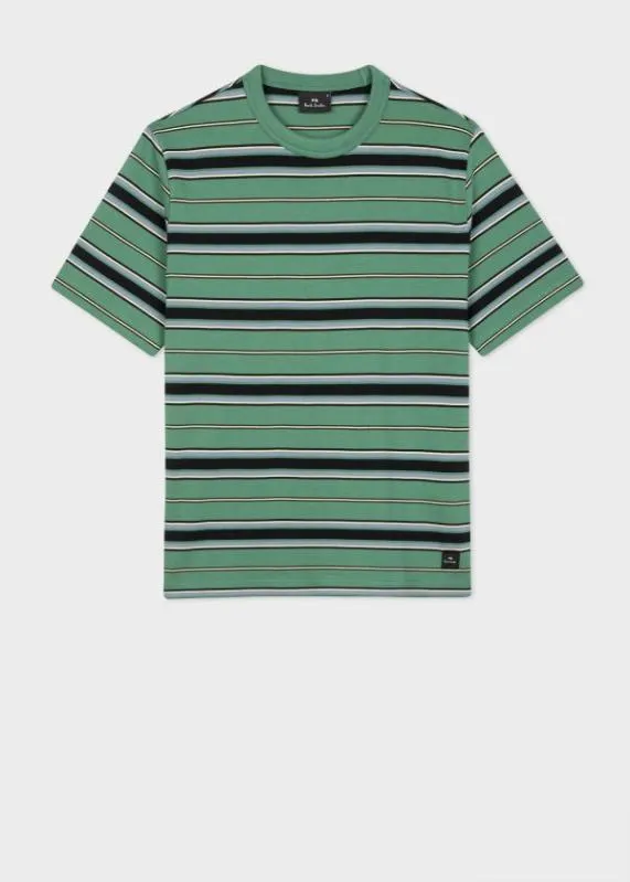 Mens Cotton Stripe TShirt Paul Smith TShirts