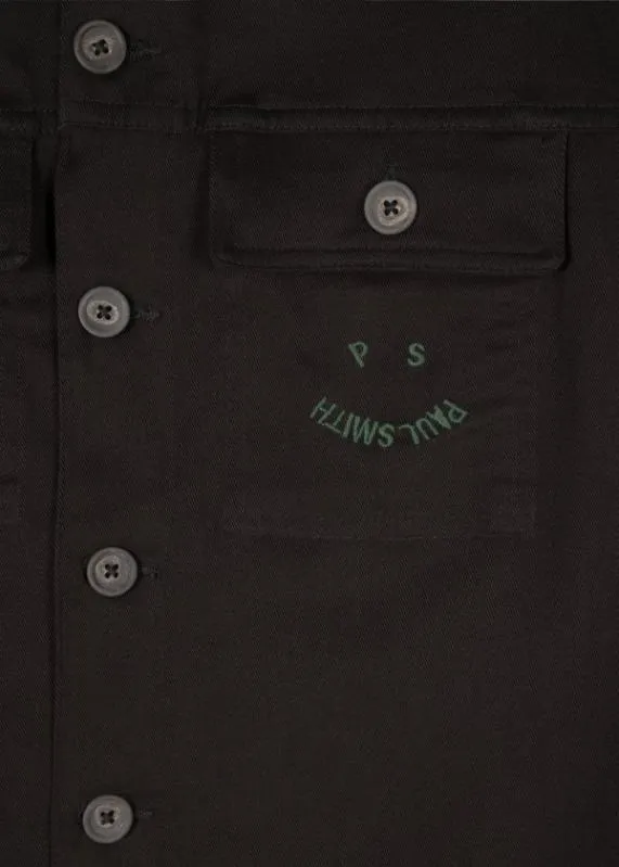Mens Cotton Twill 039Happy039 Overshirt Paul Smith Shirts Mens Cotton Twill 039Happy039 Overshirt Paul Smith Shirts