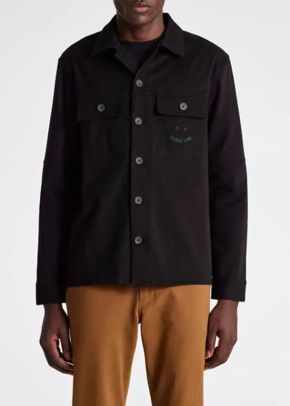 Mens Cotton Twill 039Happy039 Overshirt Paul Smith Shirts Mens Cotton Twill 039Happy039 Overshirt Paul Smith Shirts